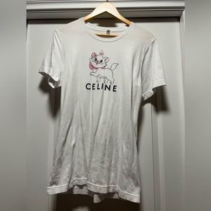 Off-brand Celine Oversized Tee T-Shirt OS